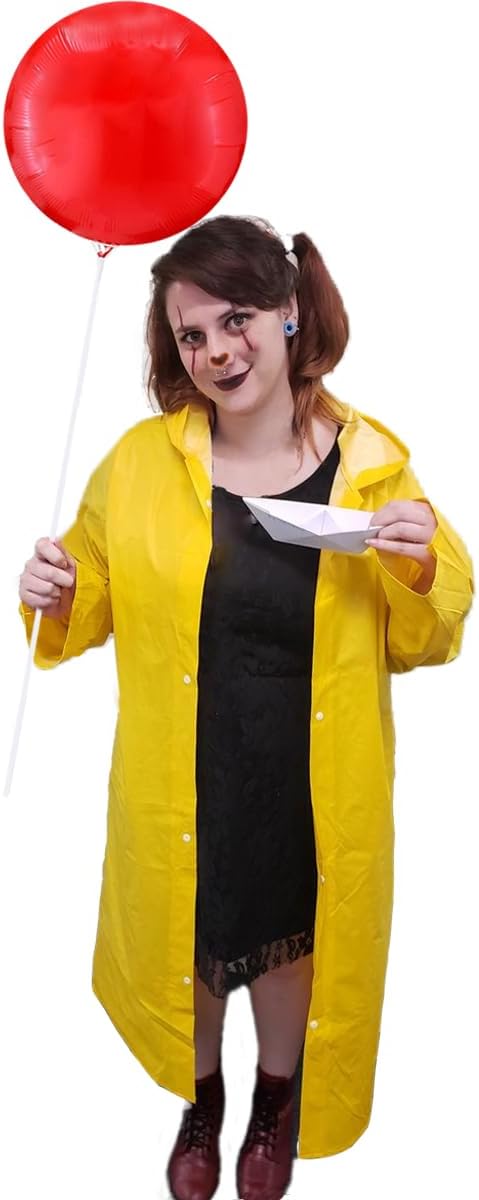 Men Women Yellow Halloween Costume Reusable Balloon Kit