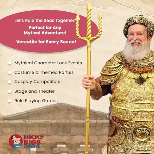 Nicky Bigs Novelties Adult Trident Staff Set King Neptune