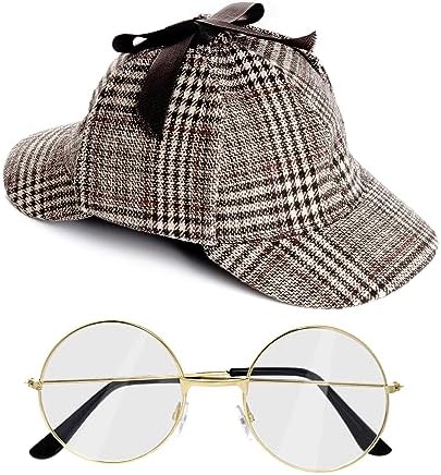 HOVEOX Detective Costume Accessories Set Cool Detective Props for Role-Playing