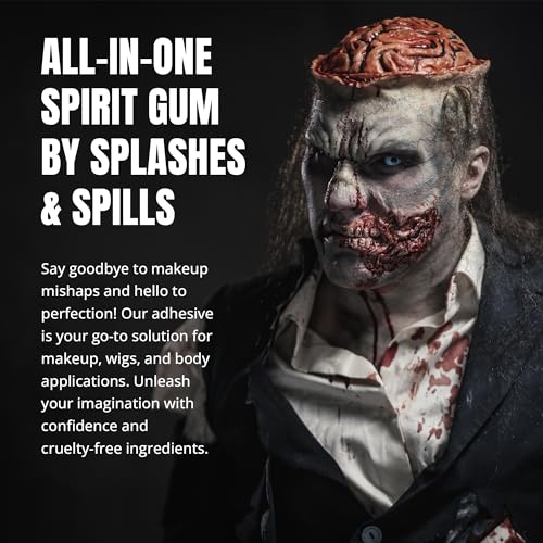 Professional Grade Spirit Gum Adhesive for Face