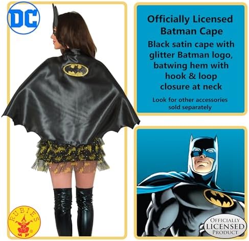 Rubies Womens DC Superheroes Costume Outerwear Batgirl One Size US