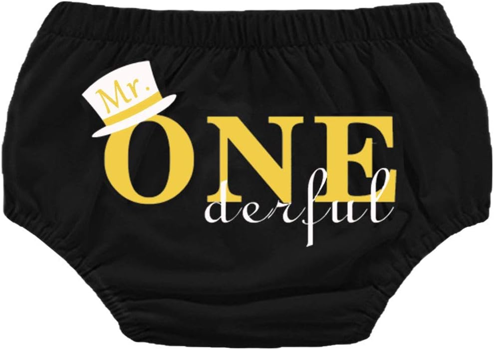 Mr ONE Derful Cake SmashInOutfits for Baby Boys - 3Pcs Party Set
