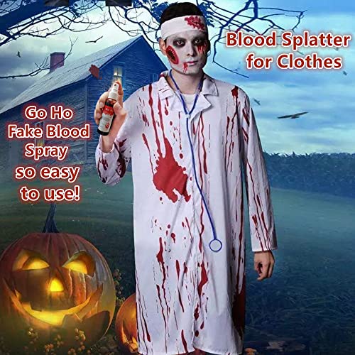 Go Ho Blood Splatter Fake Blood Spray for Halloween
