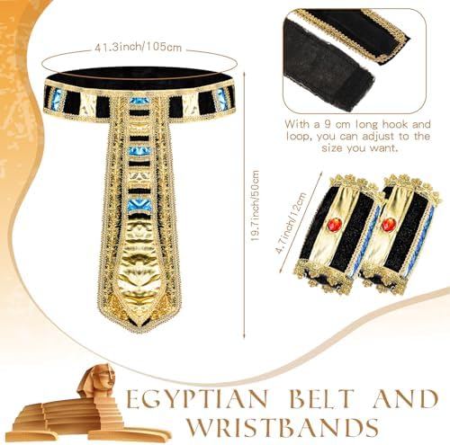 Egyptian Princess Costume Set - Cleopatra Headband Accessories