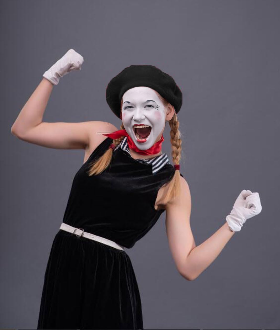 French Mime Look - Perfect Set for Occasions