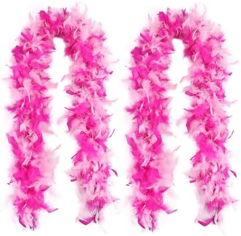 Chandelle 30g Turkey Feather Boas 2pc for Events