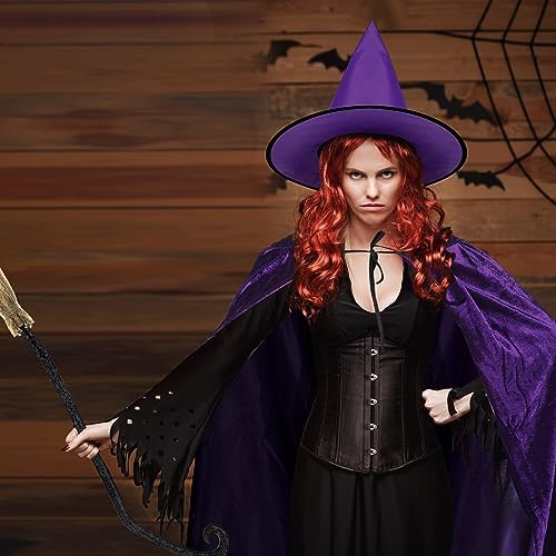 Jiuguva Halloween Adult Costume Set - 3 Pieces witch Look