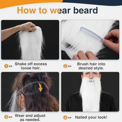 B-dollar Santa beard