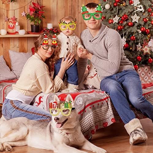 12-Piece Christmas Glasses Set