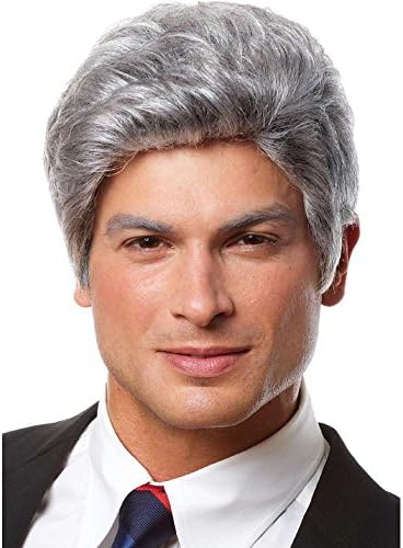 Mr President Grey Wig