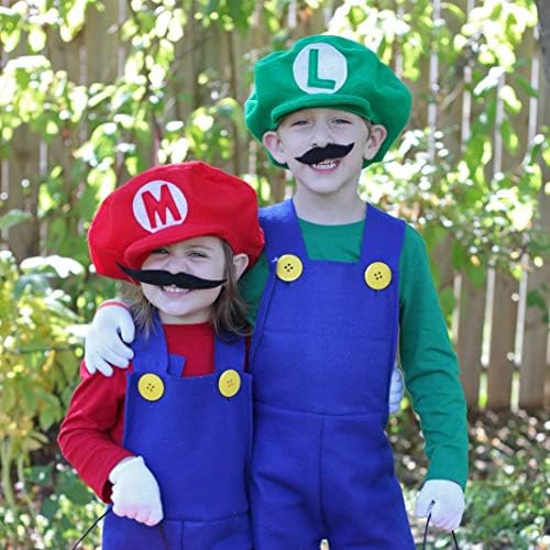 Humairc Super Bros Halloween Accessories Set