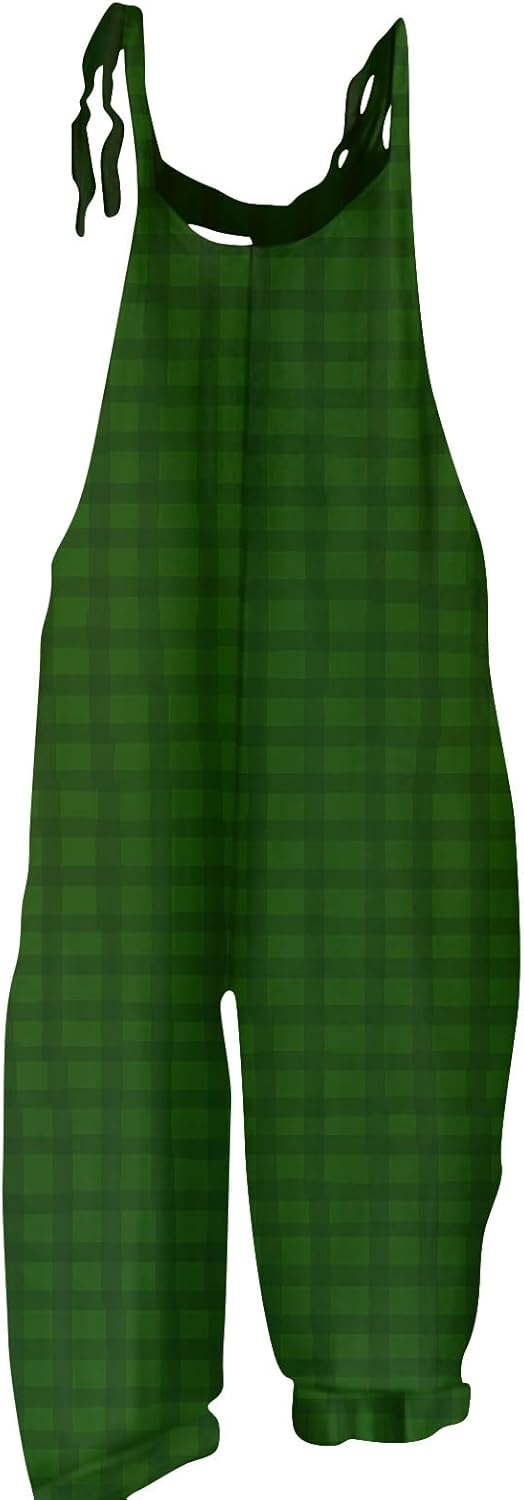 St Patricks Day Bib Overalls Women Fun and Festive