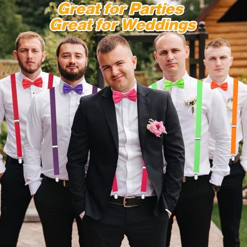 Stylish Suspenders Bow Ties Set for Boys Girls