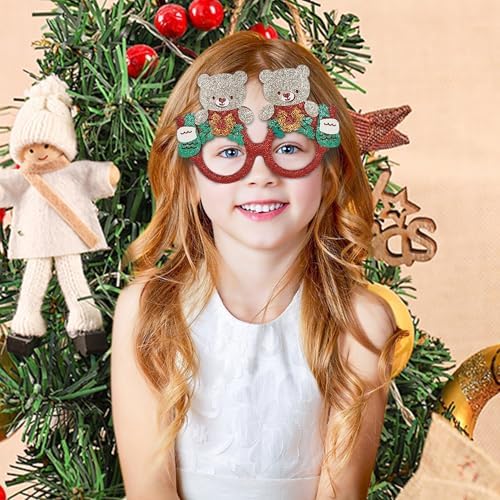 12-Piece Christmas Glasses for Party Gifts Perfect for Santa Friends