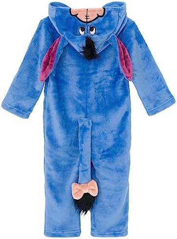 Disney Winnie the Pooh Eeyore Fleece Zip-Up Coverall