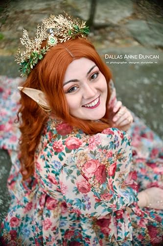 Mostory Handmade Ethereal Fairy Crown for MenAdjustableUnique Design