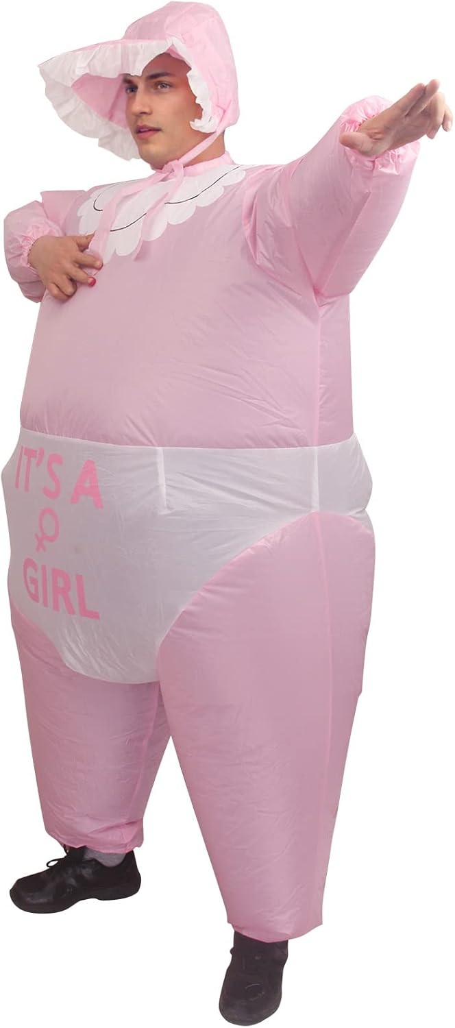 IRETG Reliable Inflatable Baby Costume for Adults