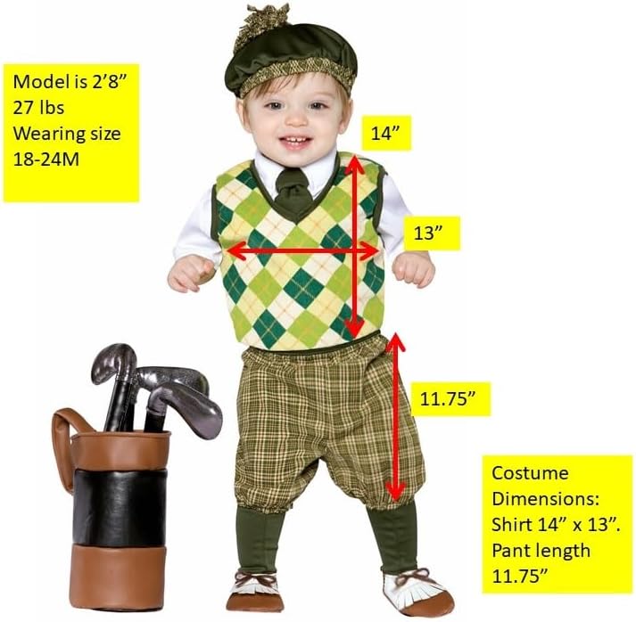 Rasta Imposta - Future Golfer Costume