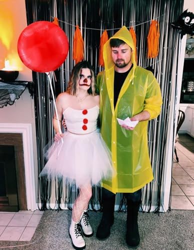 Men Women Yellow Halloween Costume Reusable Balloon Kit