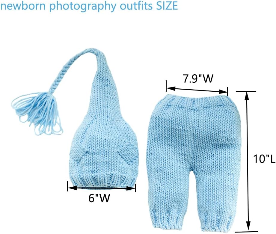 Newborn Baby Crochet Outfits Photo Shoot Sets