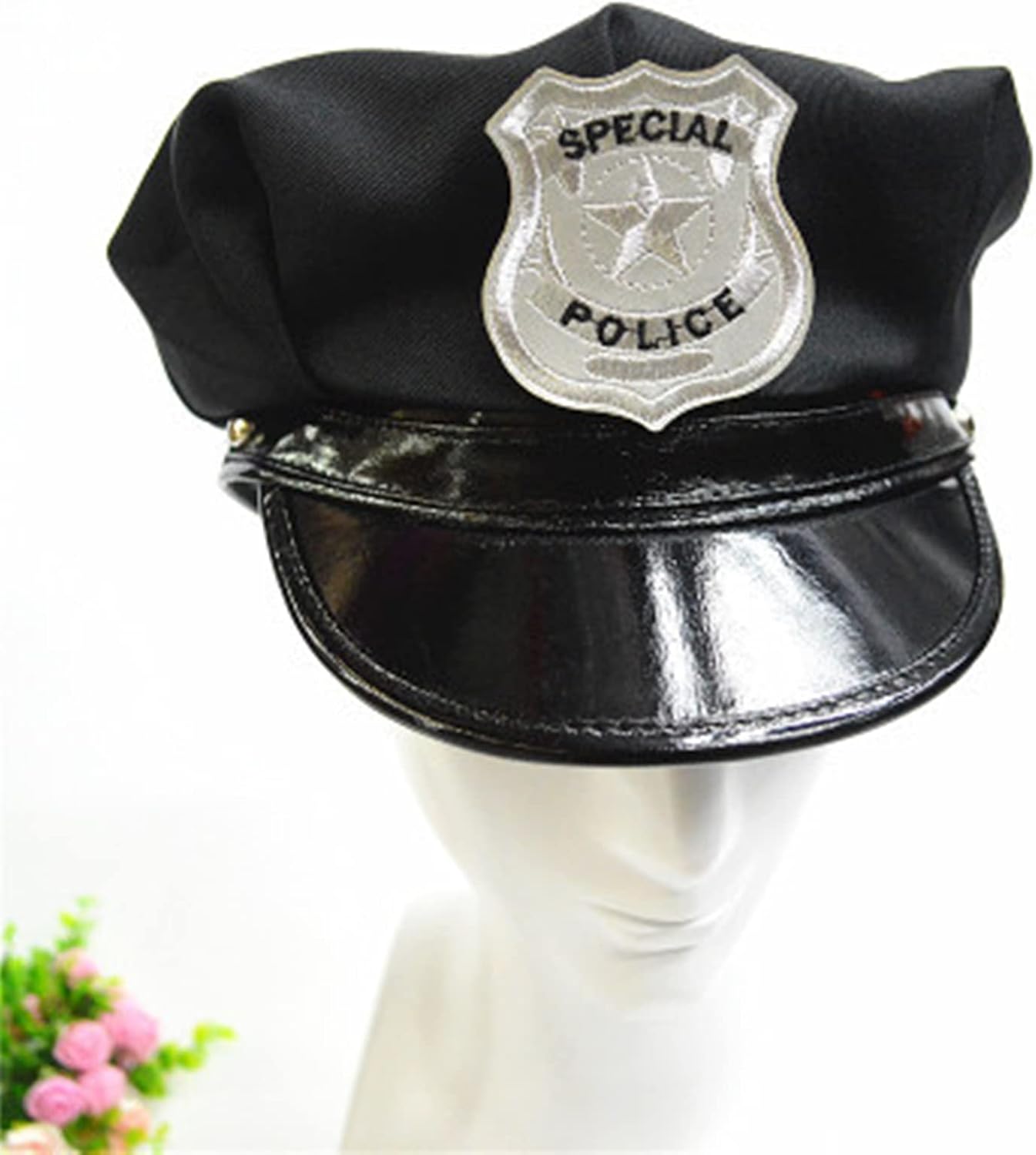5-in-1 Police_hat_Cosplay set Perfect for Costumes Halloween Parties
