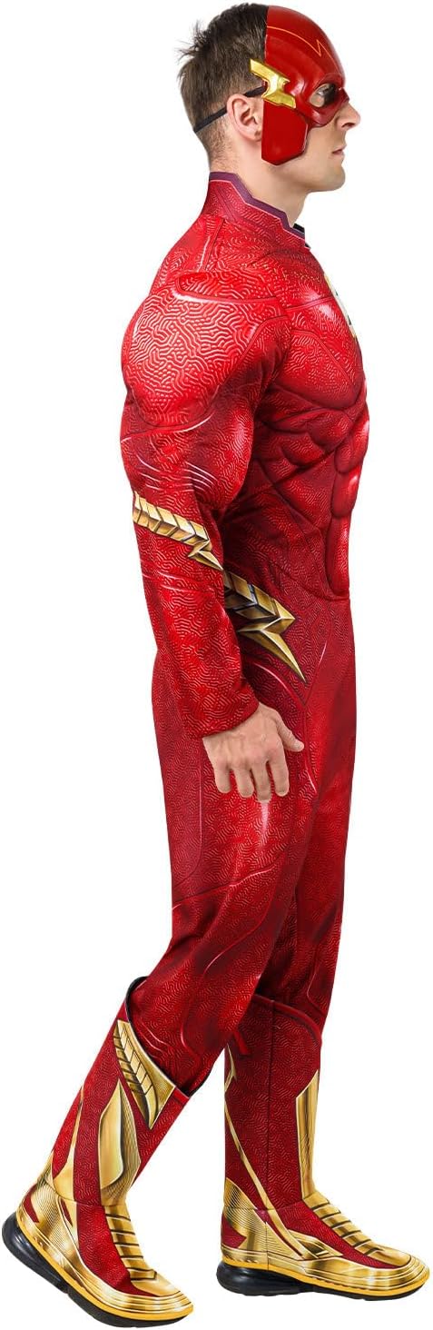 DC The Flash Costume Jumpsuit