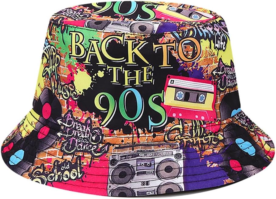Gionforsy 80s90s Hip Hop Costume Kit for Rappers