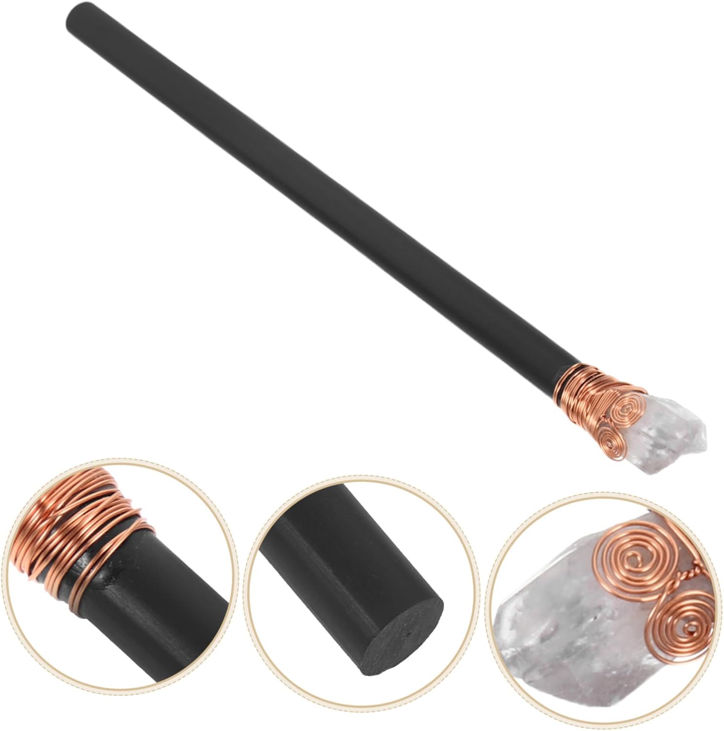 Amethyst Crystal Wand for Fairy Costumes