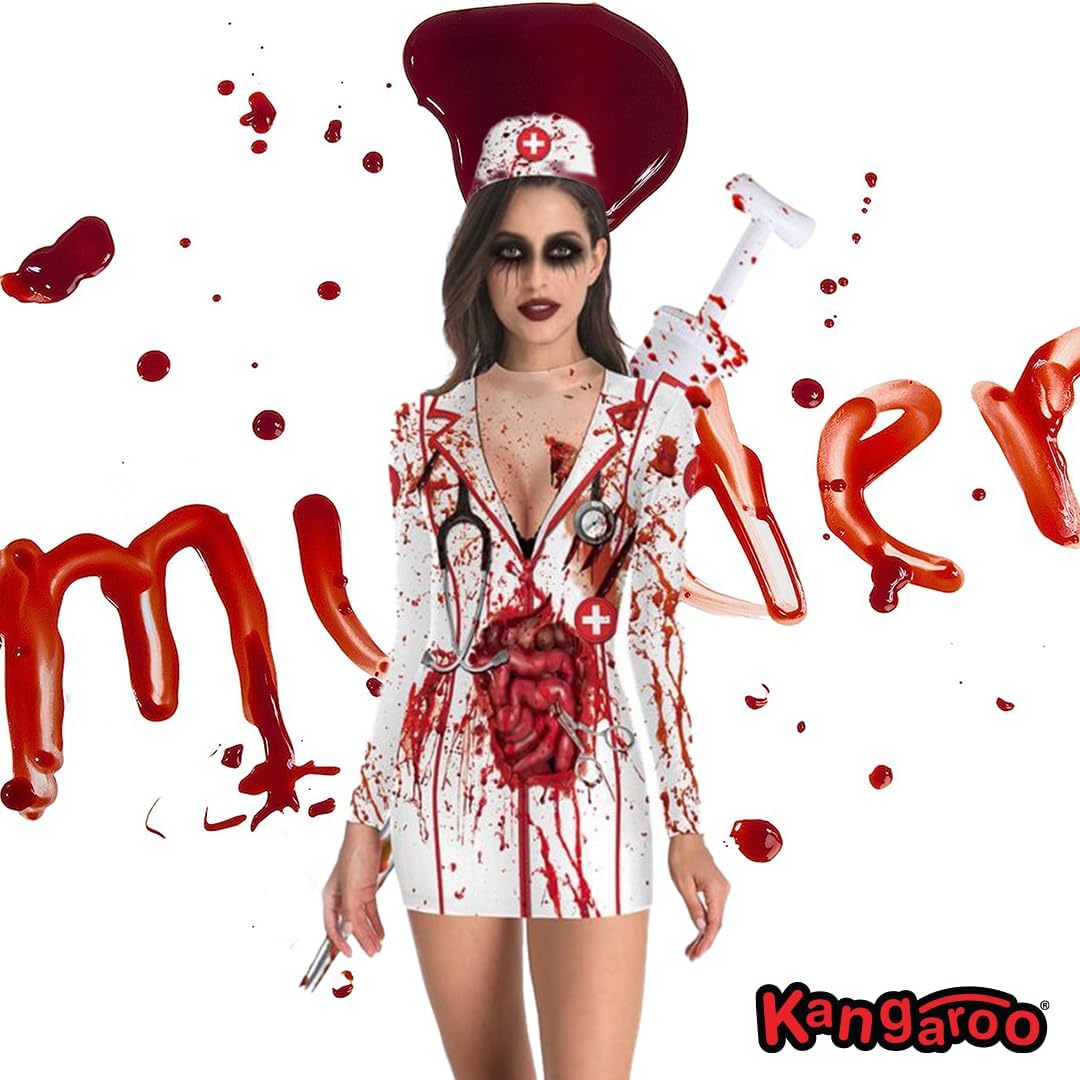 Kangaroo Fake Blood Legs Halloween Special Effects Makeup