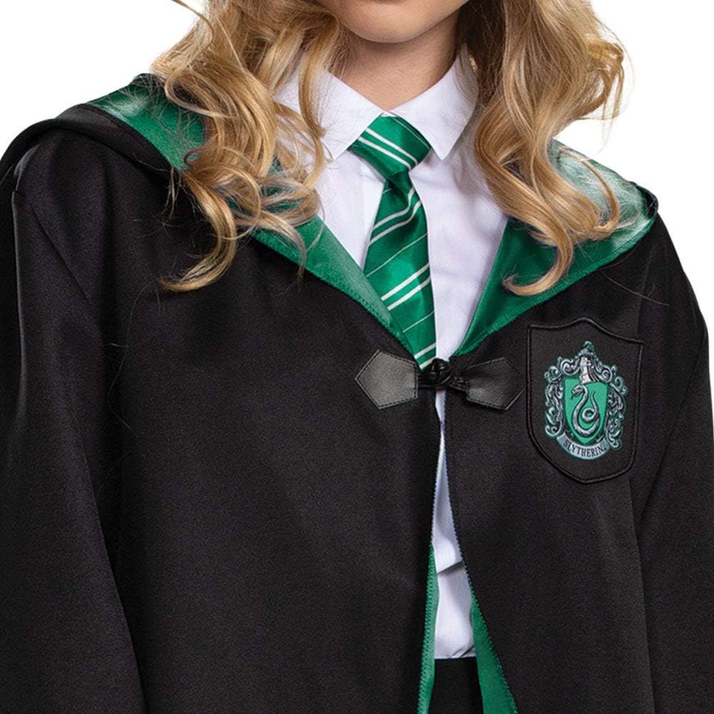 Disguise Harry Potter Slytherin Robe Hogwarts approved for Halloween or cosplay