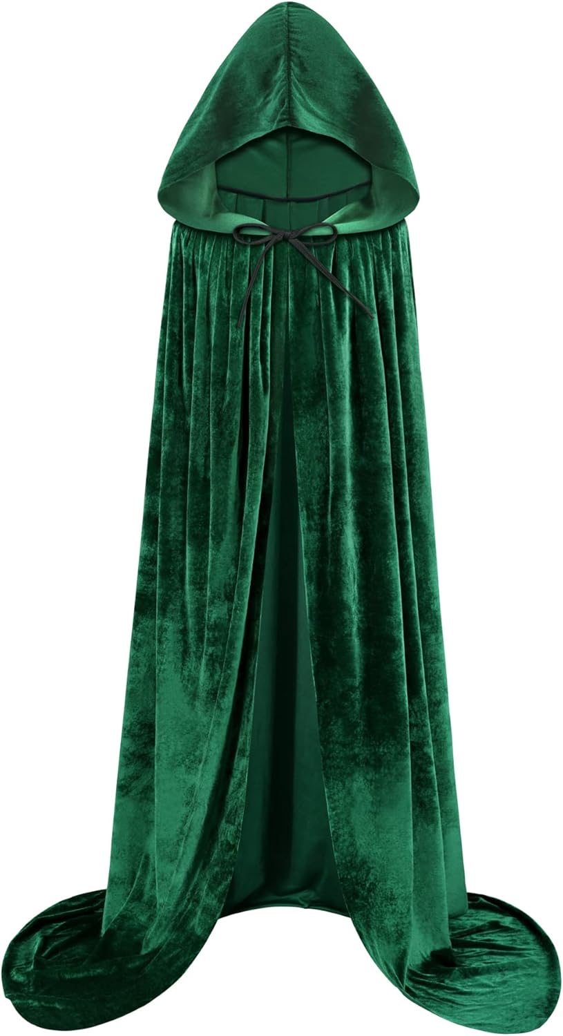 Perfect Halloween Green Cloak