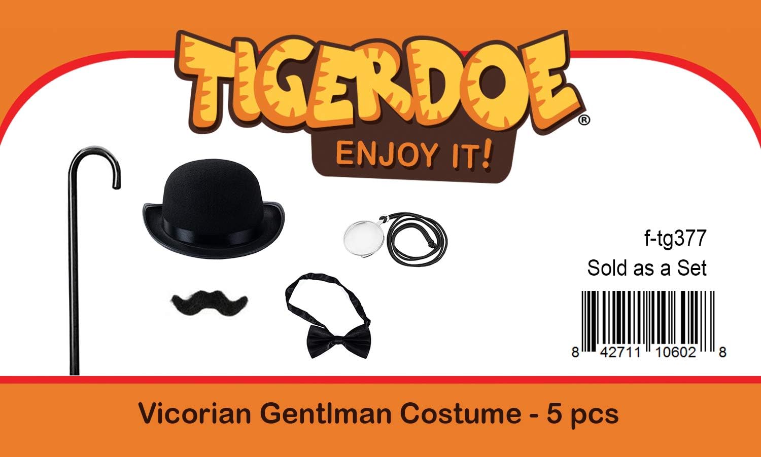 TigerDoe Gentlemen Costume - 1920s Gatsby Mens Accessory