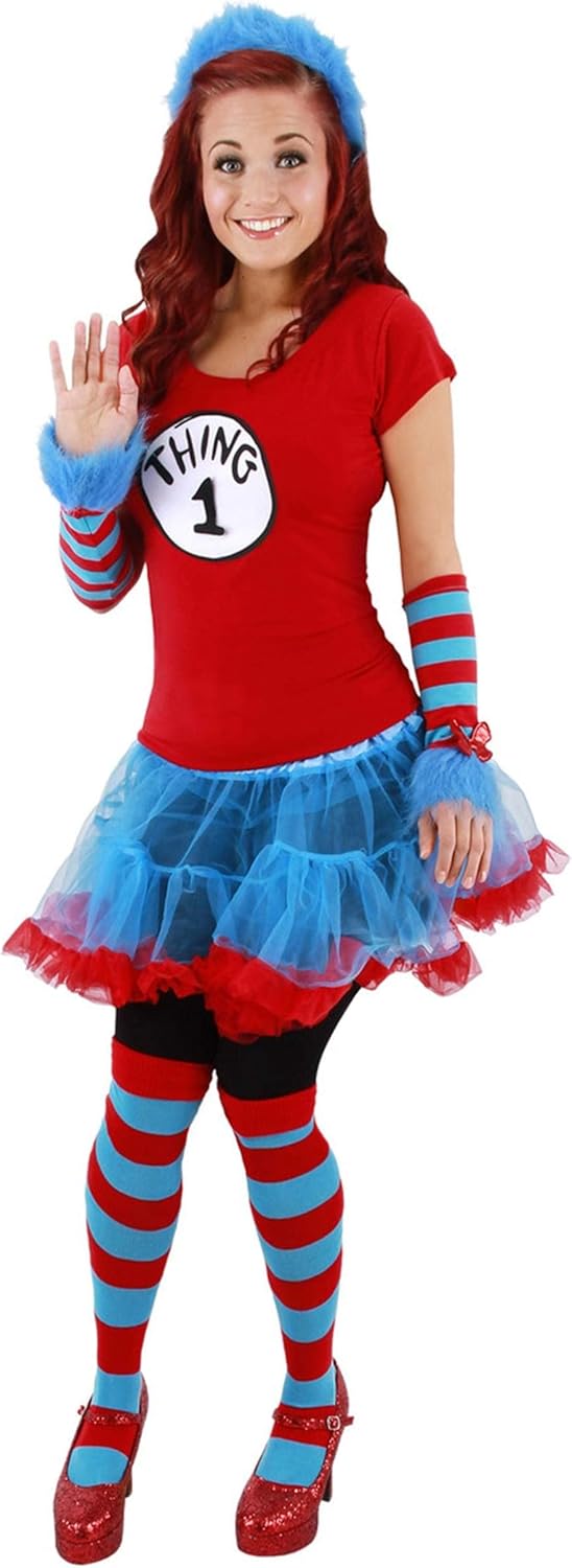 Thing 1 2 Knee High Socks