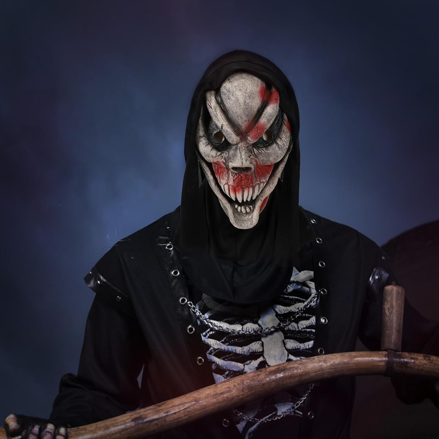 Scream Spooky Halloween Mask - Latex Cosplay Party Accessories