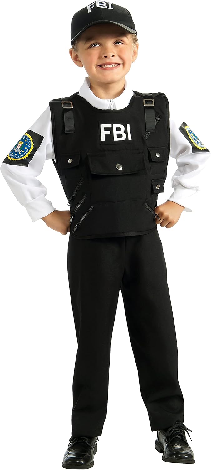 FBI Agent Kids Costume
