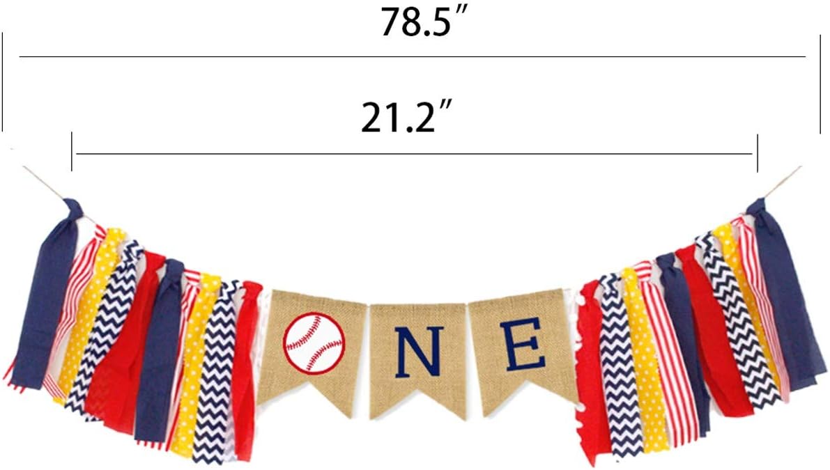 HIHCBF Baseball 1st Birthday Set