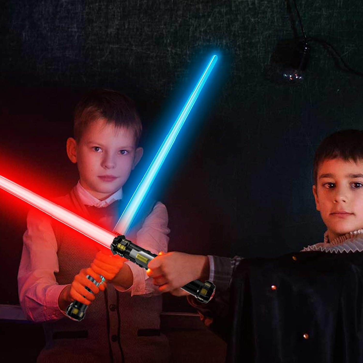 4-Piece LED Space Saber Set for Kids Adults