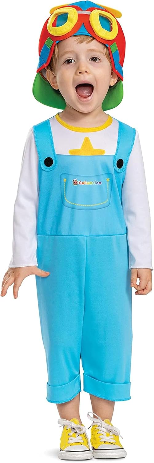 Tom Tom Cocomelon Costumes for Kids Adorable Toddler Halloween Outfit
