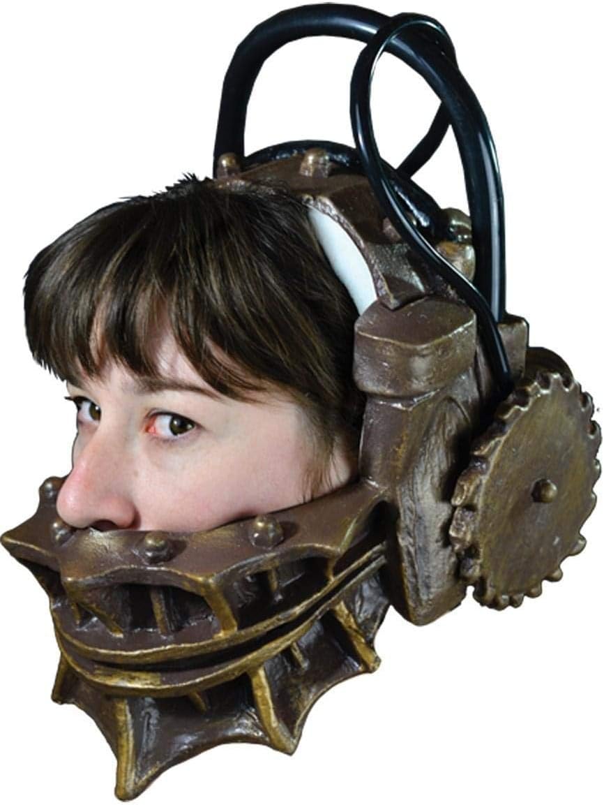 Trick Or Treat Studios Mens Saw-Reverse Bear Trap Full Head Mask