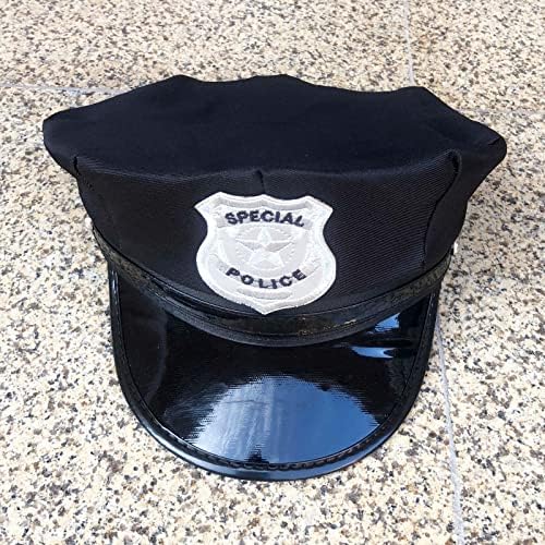 5-in-1 Police_hat_Cosplay set Perfect for Costumes Halloween Parties