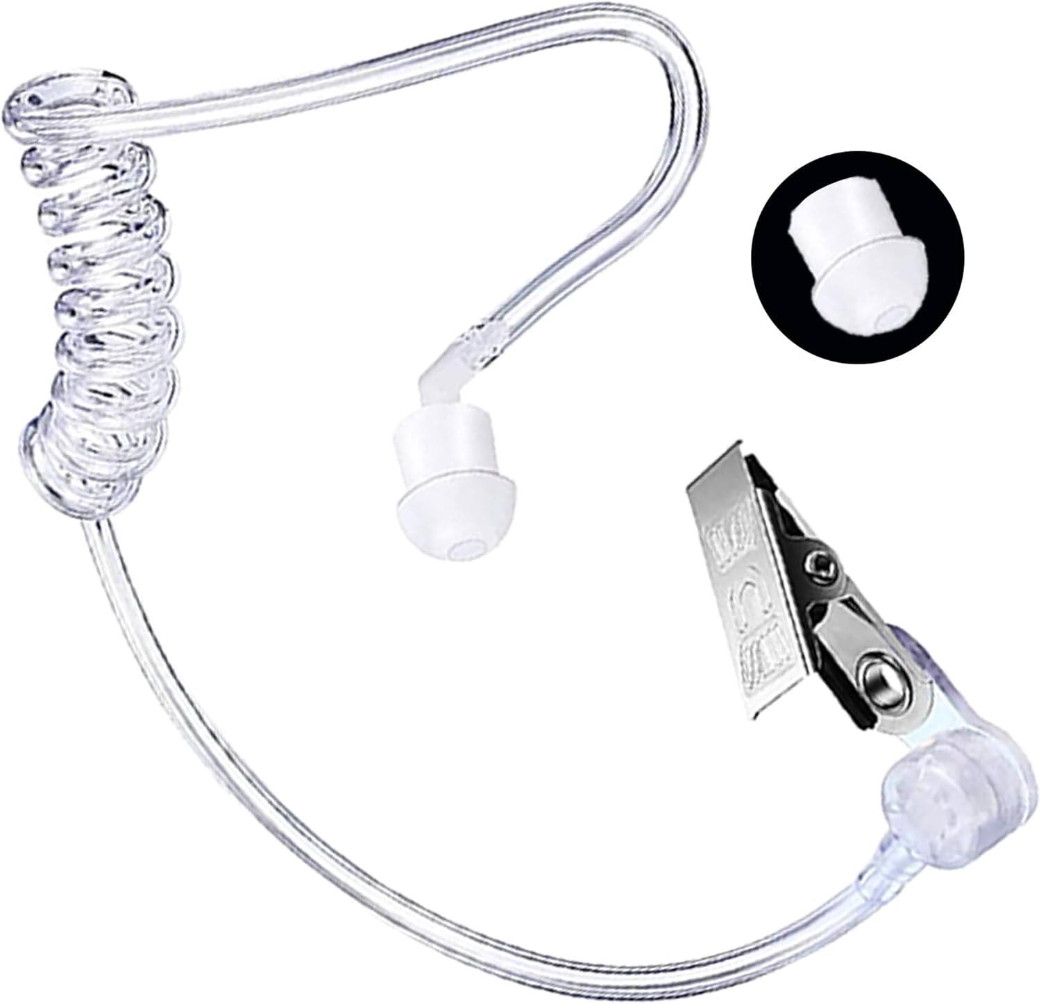 Spy Earpiece Secret Service Costumes for Men BlackFBIMIB -