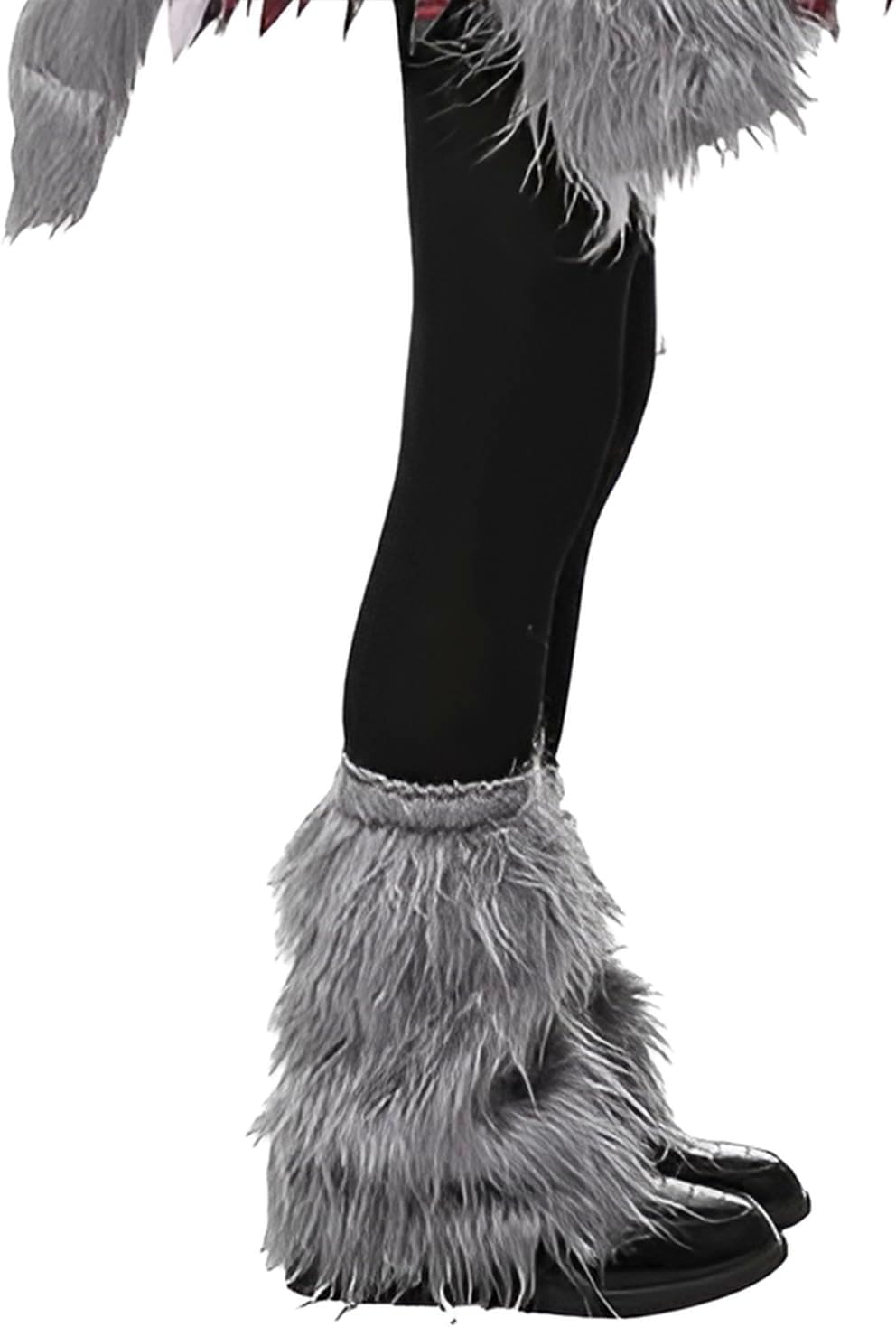 Halloween Werewolf Faux Fur Costume Great for Kids Adults
