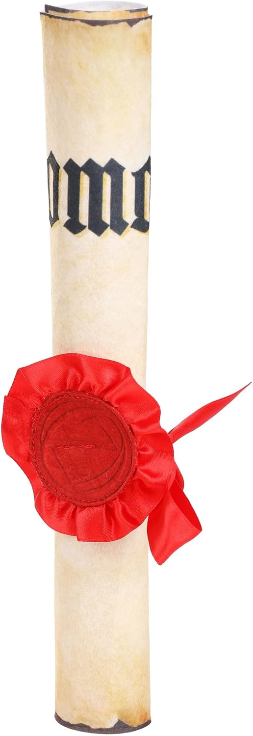 Fun Costumes Fake Diploma Halloween Graduation Cosplay Paper Costume