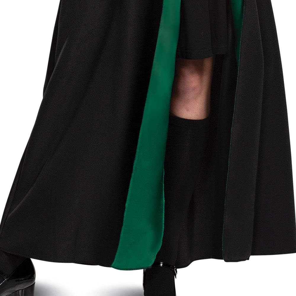 Disguise Harry Potter Slytherin Robe Hogwarts approved for Halloween or cosplay