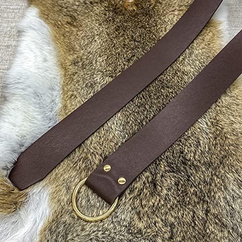 Medieval O-Ring Belt with Drawstring Pouch Retro_PROP