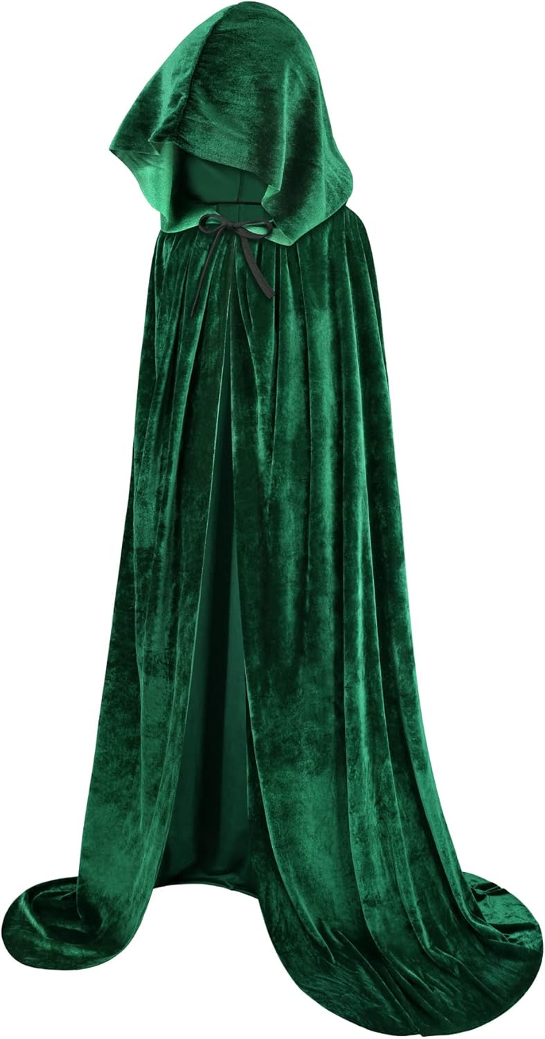Perfect Halloween Green Cloak