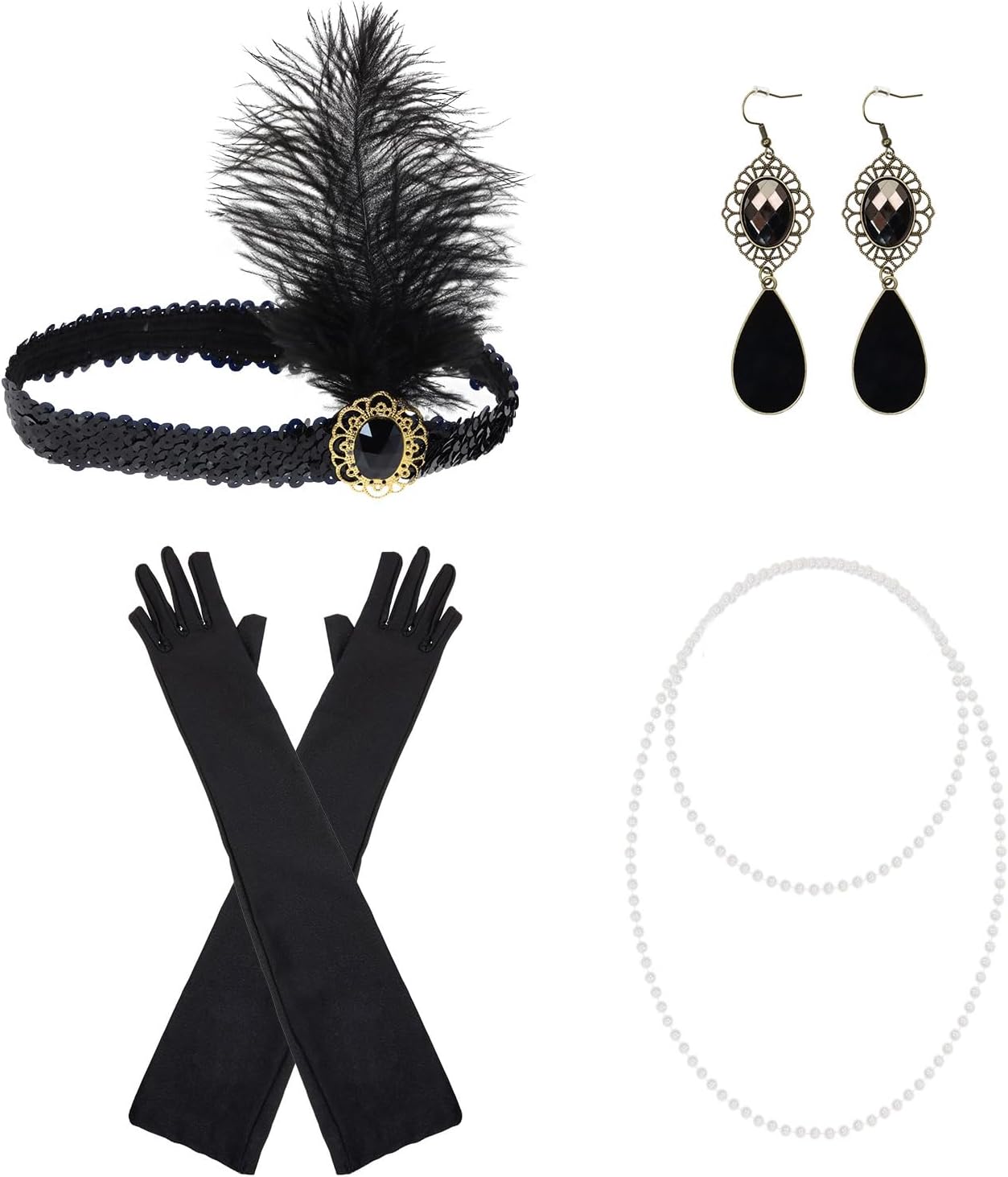 1920s Flapper Party Costume Set PENTA ANGEL flapper