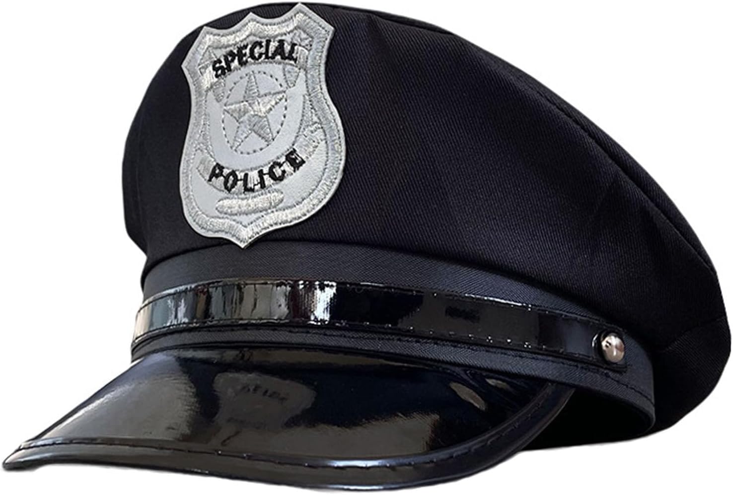 5-in-1 Police_hat_Cosplay set Perfect for Costumes Halloween Parties