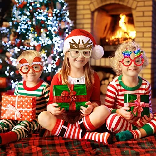 12-Piece Christmas Glasses Set