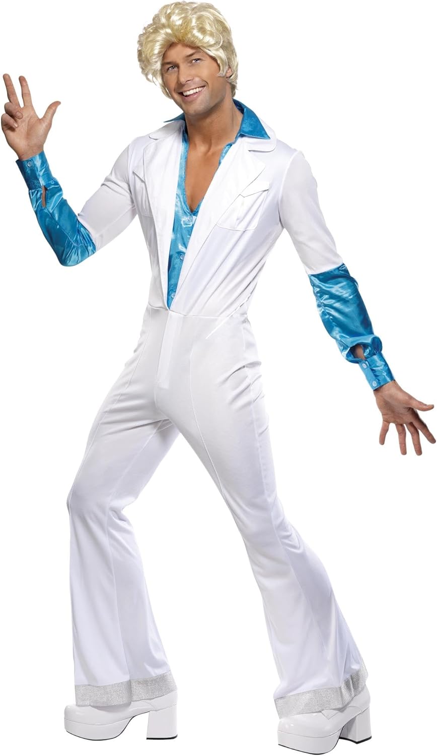 Smiffys Disco Man Super Trooper Male Costume A 1970s-Inspired Statement Piece
